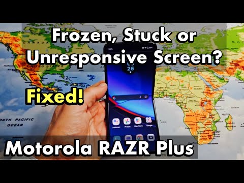 Moto Razr+: Screen is Frozen, Stuck or Unresponsive? Can't Restart? FIXED!
