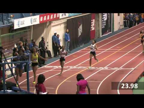 Girls 200m Heat 7 - New Balance Nationals Indoor 2013