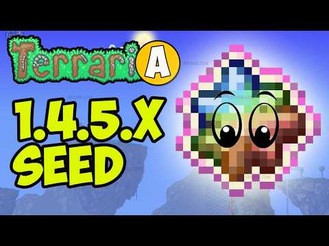 Terraria how to get FRIENDLY RAINBOW BOULDER fast (NEW SEED for 1.4.5.5) (2026)