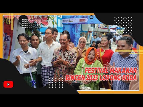 Wali Kota Palembang Buka Festival Makanan Bingen 2023