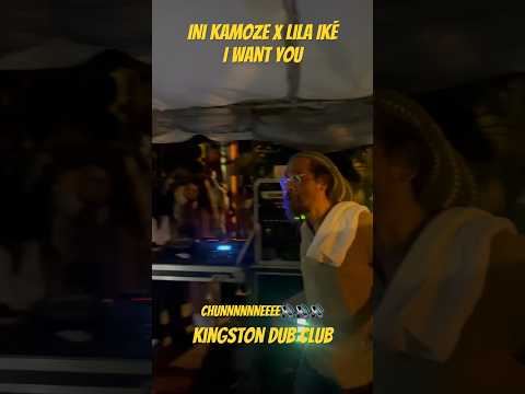 Hear 👂🏽 dem style yah !!!! iNi Kamoze x Lila Iké I Want You at  Kingston Dub Club
