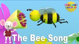 Bee Song | Bizz Bizz Busy Bee | Save our bees | NurseryTracks