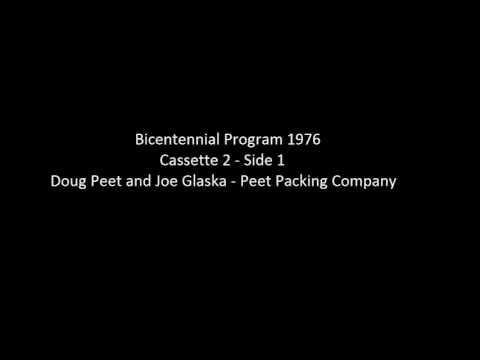 Bicentennial Program 1976 - Peet Packing Company - Part 1