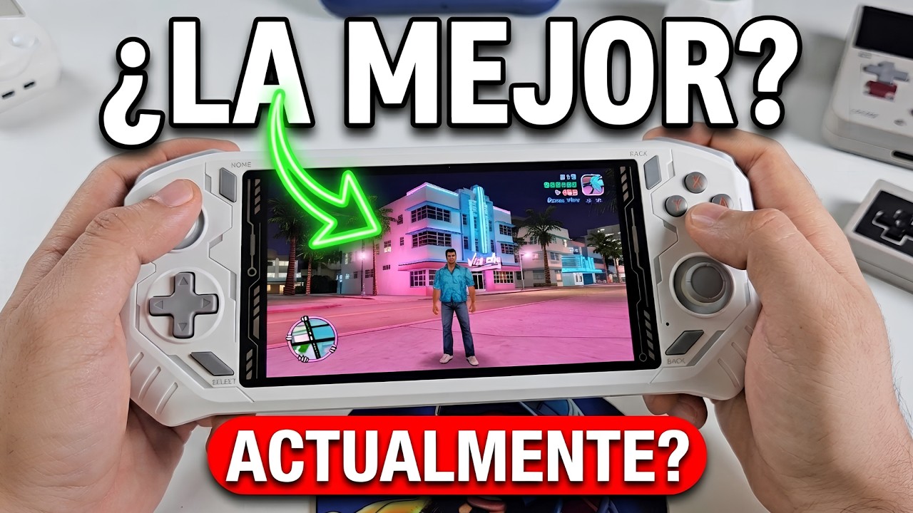 🕹️ ¿Buscas tu primera consola retro? ¡Esta es la MEJOR portátil Barata del 2026!