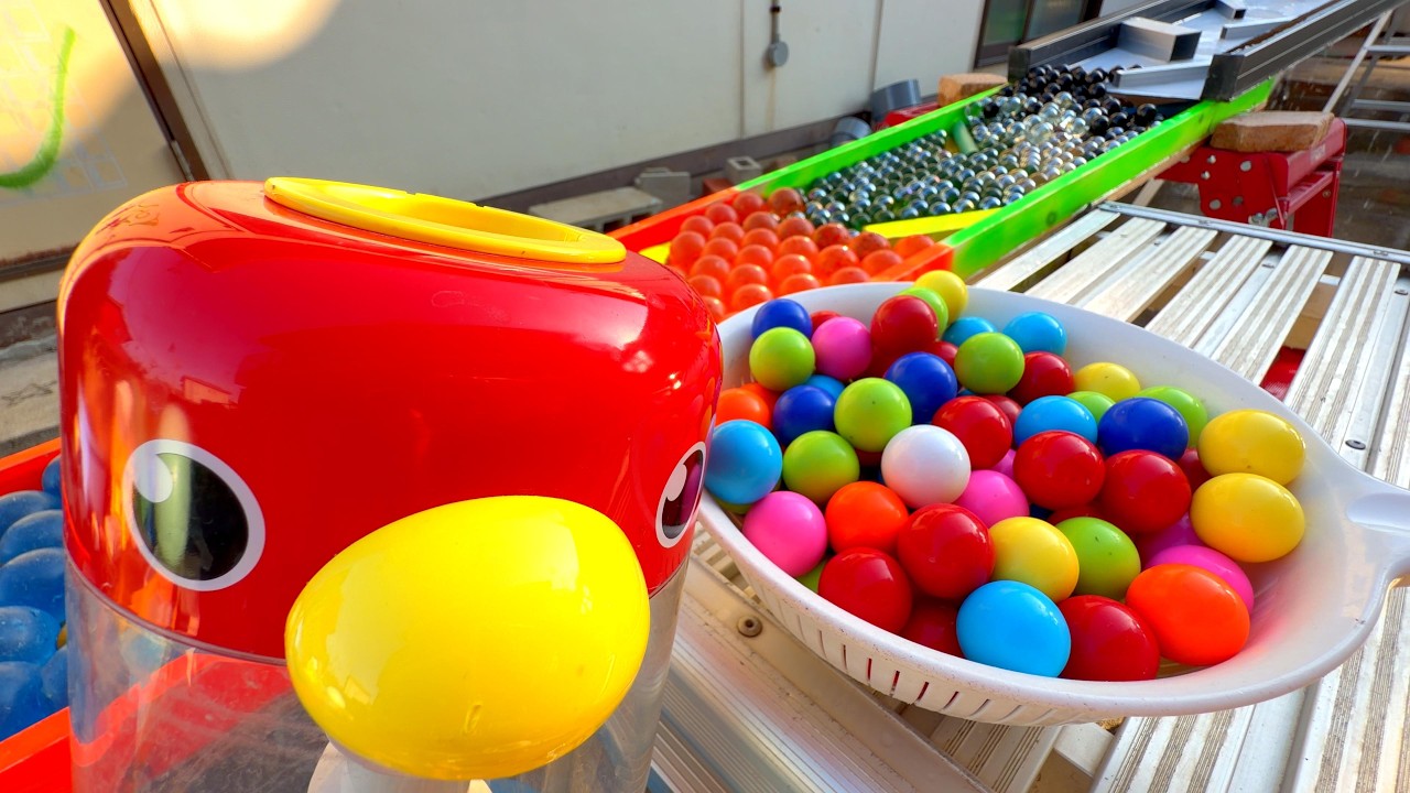 マーブルラン⭐ゴーゴーカムカムカラフルボールASMR