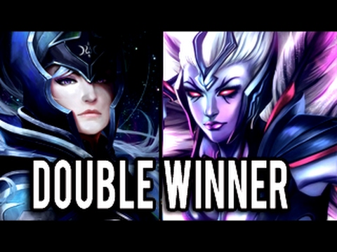 Double Winner - Luna 1k GPM + Vengeful Spirit Killer by Arteezy 9k MMR 7.02 Dota 2
