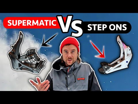 Burton Step Ons Versus Nidecker Supermatic Snowboard Bindings