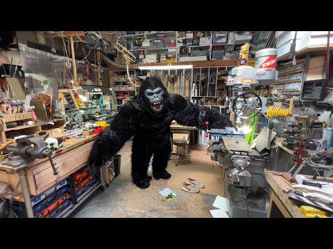 Adam Savage's Inflatable Gorilla Costume!
