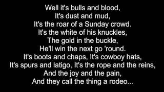 Garth Brooks - Rodeo (Cover) - Lyric Video (1991)