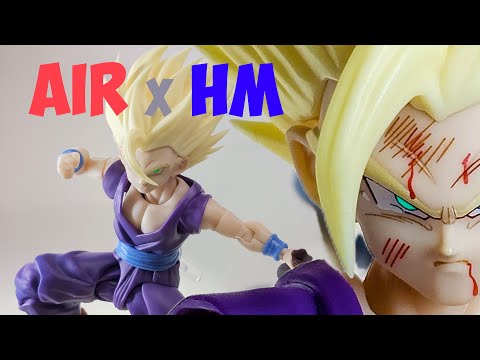 Finally shipped!AIR x HM SSJ2/Beast little Gohan head sculpt Review!