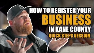 How to get your Assumed Business Name in Kane County (Short version)