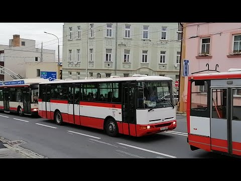 Konvoj vozidel MHD v Jihlavě 🚌🚎 19.9.2021