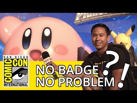 Comic-Con 2016: No Badge? No Problem!