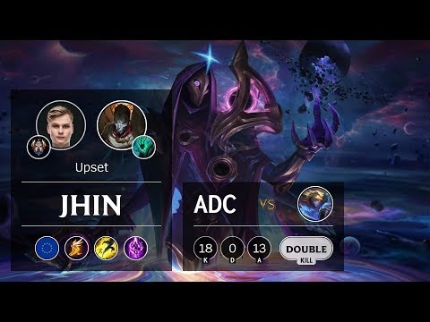 Jhin ADC vs Ezreal - EUW Challenger Patch 9.21