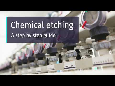 Chemical Etching Process: A Step by Step Guide