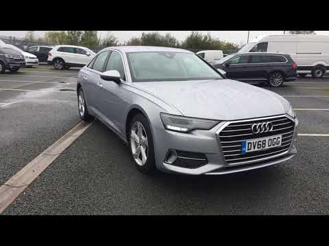 Audi A6 Saloon 2.0 TDI 40 Sport S Tronic Silver Used Car | Wrexham Volkswagen