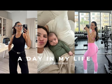 VLOG | BALANCING WORK AS A FIRST TIME MUM | KRISSY CELA