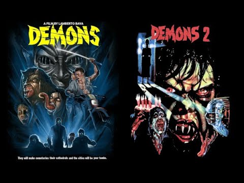 052 Sunday Night Cinny Dario Argento DOUBLE BILL - "Demons" (1985) & "Demons 2" (1986)