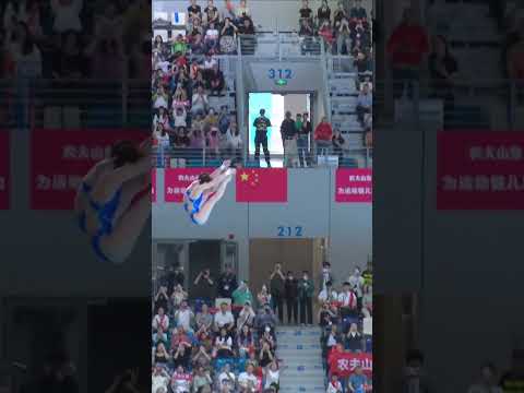 Плавание 5 amazing dives for China's Quan and Chen to claim in the 10m Synchro event! #Diving