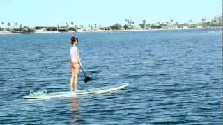 preview picture of video 'Paddle Boarding San Diego presented by Mission Sands Vacation Rentals'