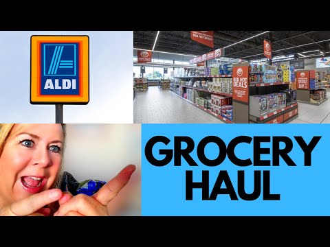 SHOP WITH ME ALDI |  GROCERY HAUL| #aldigroceryhaul #lowcarb #haulvideo #food #aldifinds