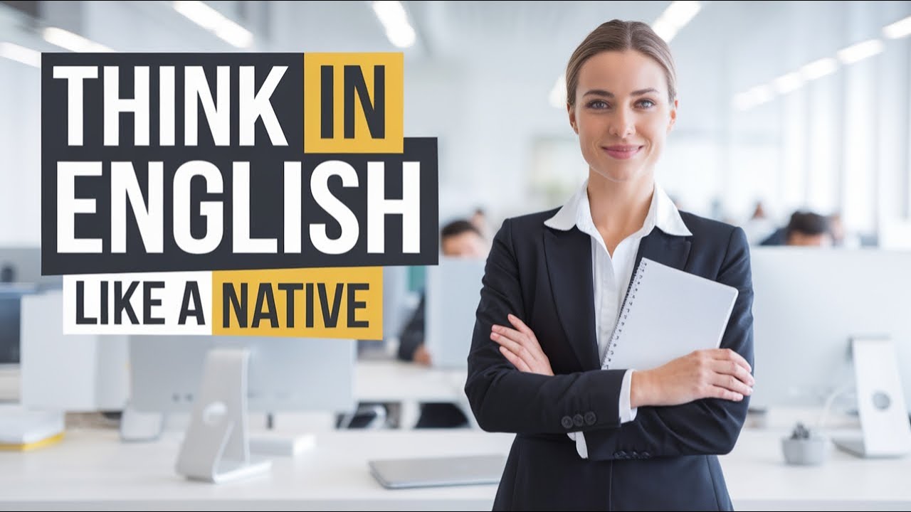 Think In ENGLISH Like a Native Speaker!