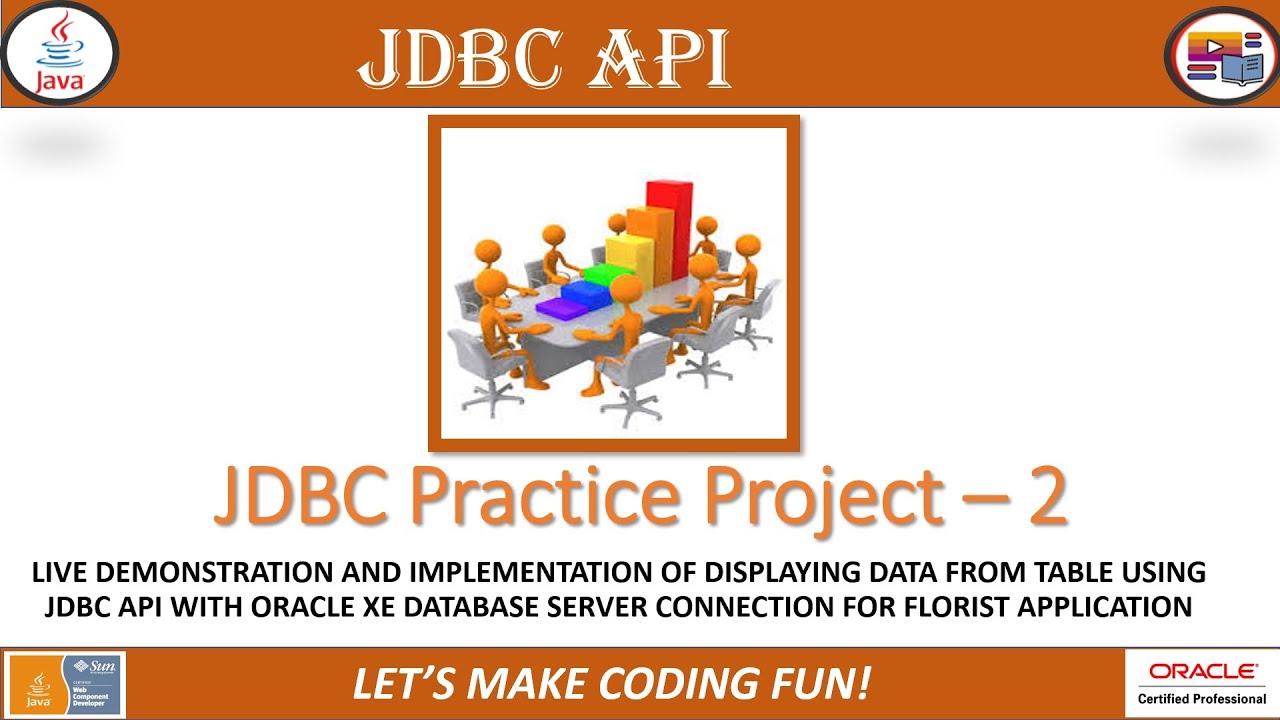 How to display data from table in JDBC API & Oracle XE  | JDBC API Practice Project | @TechRanch