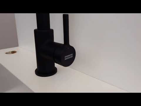 Franke  LINA PULL-OUT CZARNY MAT bateria 115.0626.053