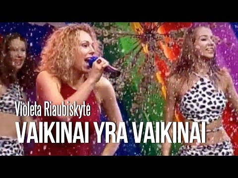 Violeta Riaubiškytė - Vaikinai Yra Vaikinai (Official Live Video) Lietuviška Muzika
