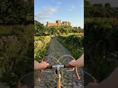 🚴‍♂️ Ride to the Castle | A Journey Through Timeless Landscapes