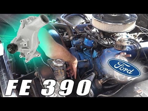 HOW TO: FORD FE 390 WATER PUMP