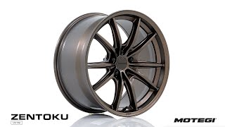 18" Motegi Racing MR162 Zentoku (USA Warehouse) Burnt Bronze Alloy Wheels