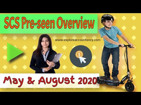 CIMA SCS August 2020 Pre seen analysis : SCS August 2020 Runnabout Pre-seen Overview