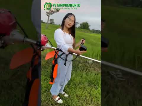 Mesin Pemotong Rumput Modern #shorts #farming #indonesia