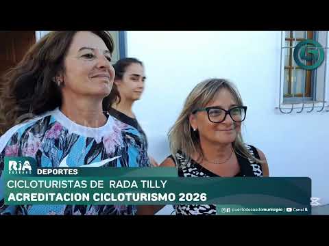 🔹Javier, Silvina y  Rosa - Cicloturistas de Rada Tilly.