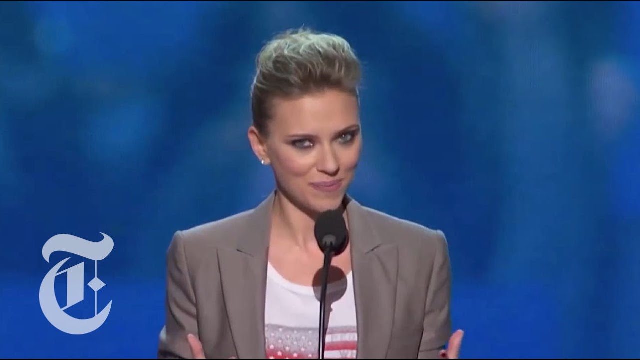 Election 2012 | Scarlett Johansson's Full DNC Speech | The New York Times - YouTube