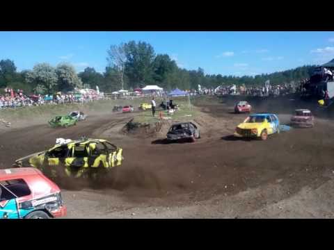 Roncs Auto Show 2017.05.28. Nagy kategória ütközéses futam