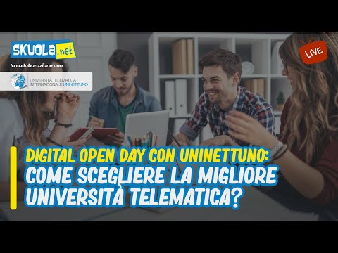 Digital Open Day con UNINETTUNO “Come scegliere la migliore Università telematica?”