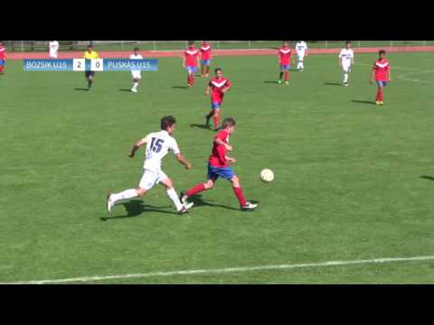 20160604 Bozsik AkadémiaU15 - Puskás AkadémiaU15 összefoglaló