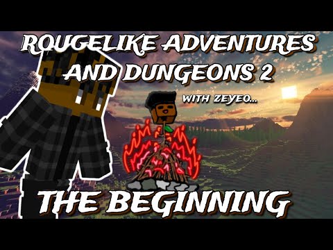 Zeyeo - Rougelike Adventures & Dungeons 2 EP 1 THE BEGINNING | This best modpack of 2023 no cap.