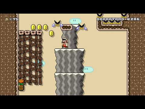 Mountain climb by MrDudeman - Super Mario Maker 2 - No Commentary 1cb 022020