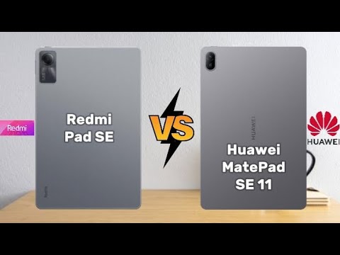redmi pad se vs huawei matepad se 11