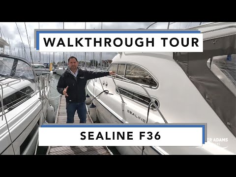 1999 Sealine F36 - Amazing spacious flybridge cruiser with multiple upgrades and refitted throughout