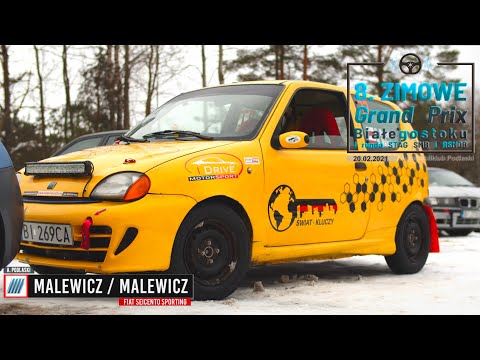 Malewicz / Malewicz - Fiat Seicento Sporting - 8 Zimowe Grand Prix Białegostoku I 2021