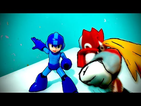 (Classic) Mega man vs Zero (Stop Motion)