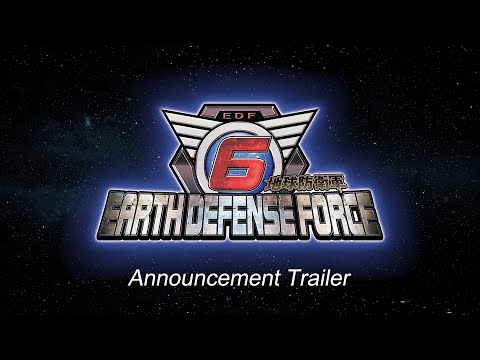 EARTH DEFENSE FORCE 6 - Announcement Trailer
