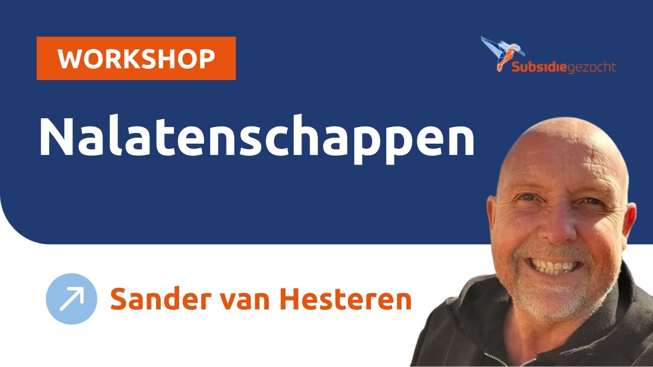 Workshop Nalatenschappen