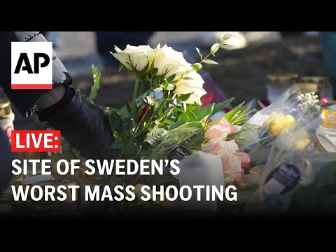 LIVE: Site of Sweden's worst mass shooting