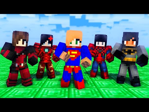 MONSTER SCHOOL : SUPER HERO GIRLS DANCE JOANA MEME - MINECRAFT ANIMATION
