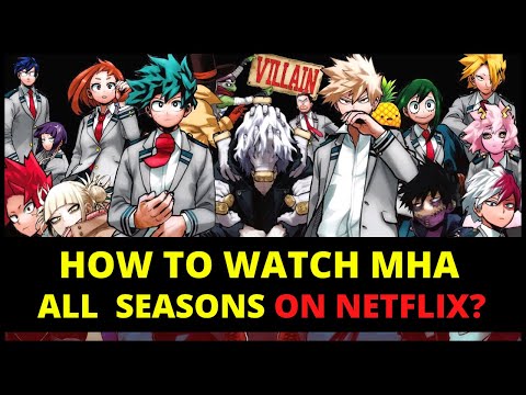 YouTube video about: How to watch my hero academia on netflix?